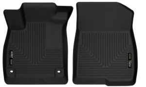 Honda Accord Floor Mats - Front - Husky Liners - X-act Contour - Black - 2018